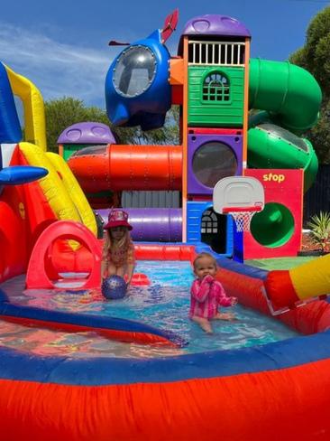 The Maccas playground now sits proudly in the yard of their Bacchus Marsh home. Image: Supplied to Kidspot