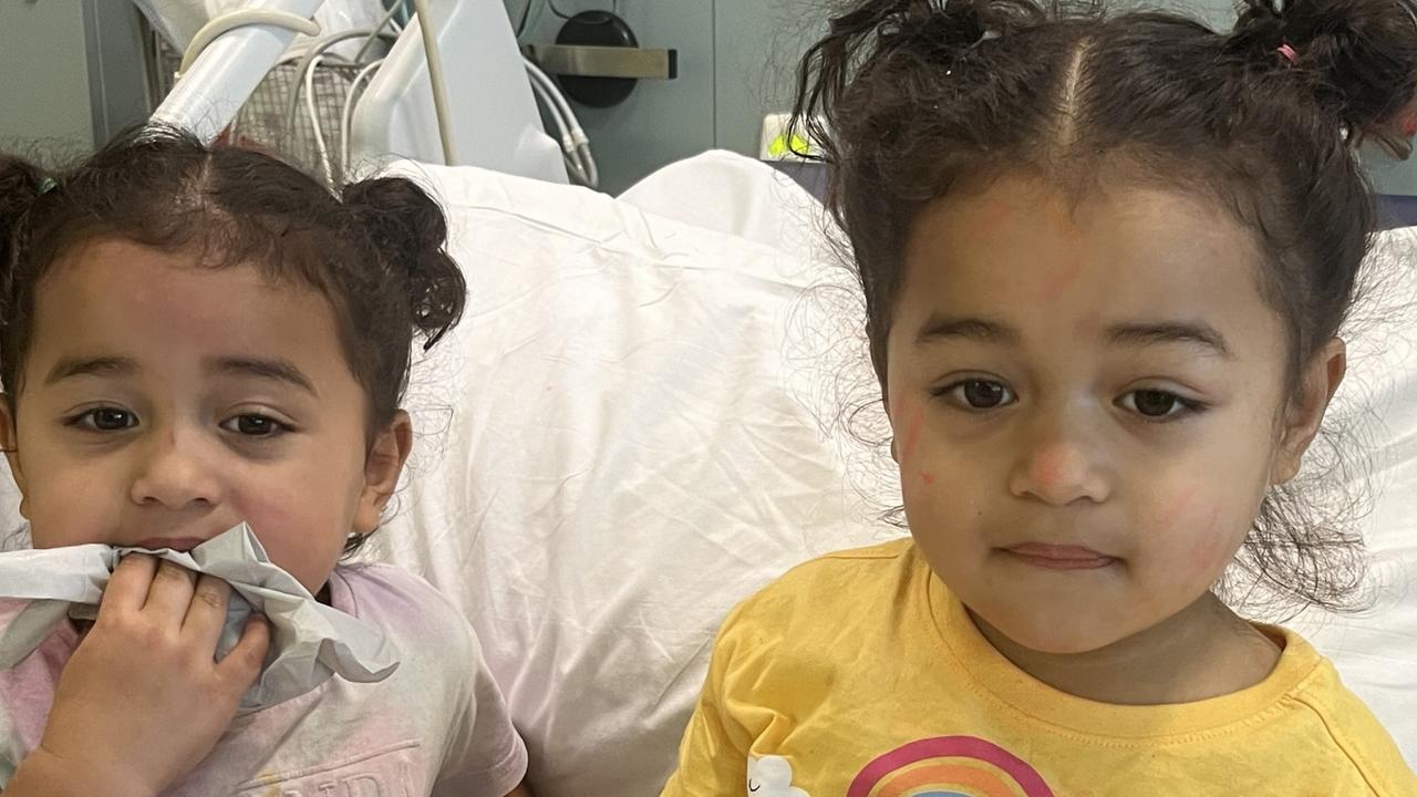 Heartbreak as 3yo twins battle cancer together