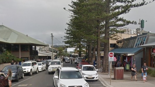 Zadah was found completely starkers in the middle of Byron Bay CBD.