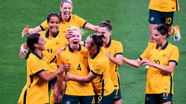 A total of 27,357 fans turned out for back-to-back international matches between Australia’s women’s football team the Matildas and Brazil on Saturday October 23 and Tuesday October 26. Picture: Emma Rothfield