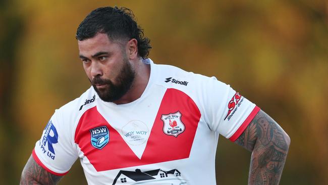 Andrew Fifita brought plenty of quality and experience to the competition. Picture: Sue Graham