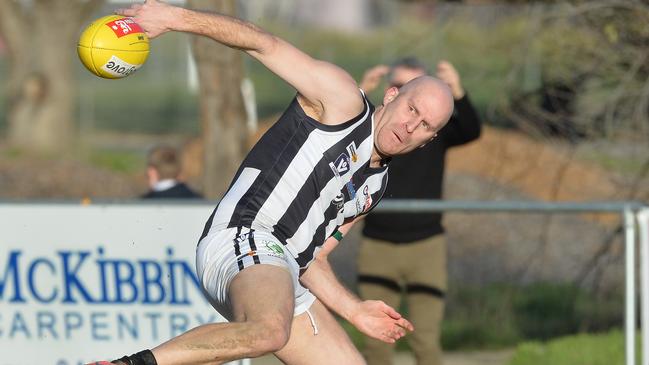 Matthew Perri in action for Wallan. Picture: Rob Leeson