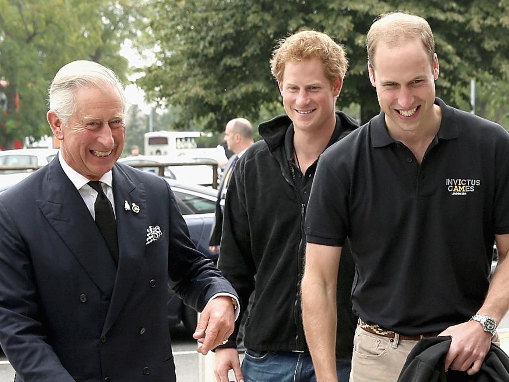 Harry has been largely estranged from his father and brother for years. Picture: Chris Jackson/Getty Images