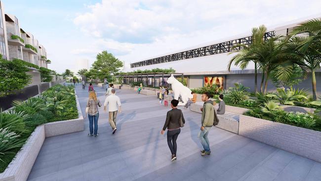 How the lifestyle precinct will look.