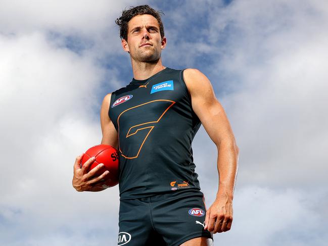 Giants fans will be pleased to see Kelly remain in Giants’ colours. Picture: Toby Zerna