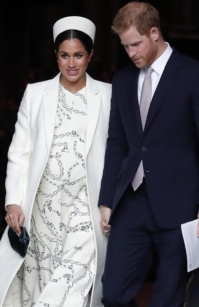 Meghan won’t be out of the public eye for long. Picture: AP Photo/Frank Augstein, File