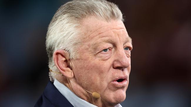 SYDNEY, AUSTRALIA - JULY 12:  General Manager of the Canterbury-Bankstown Bulldogs and commentator Phil Gould is seen before game three of the State of Origin series between New South Wales Blues and Queensland Maroons at Accor Stadium on July 12, 2023 in Sydney, Australia. (Photo by Mark Kolbe/Getty Images)