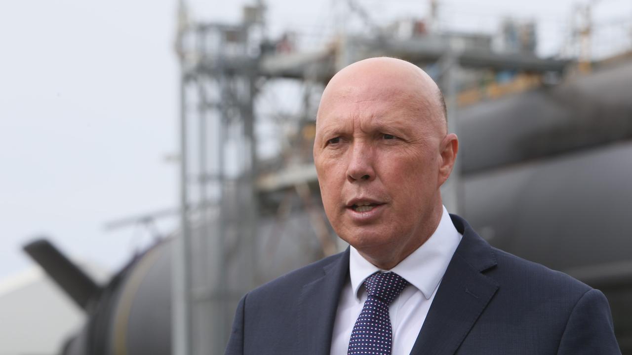 Peter Dutton says nuclear submarines link to nuclear energy Daily