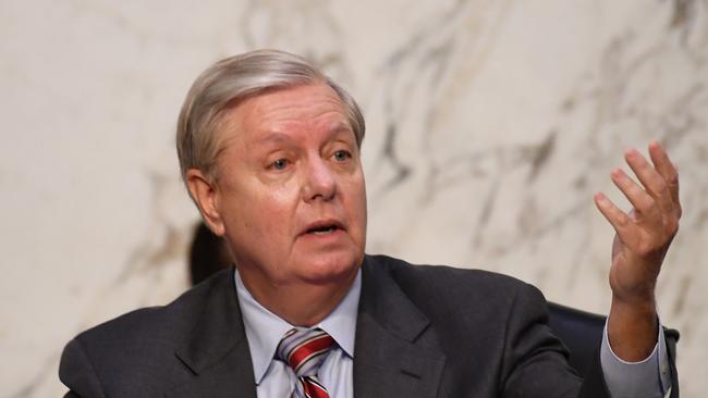 Lindsey Graham was outspent by his Democrat opponent in South Carolina but still won by 10 percentage points. Picture: AFP