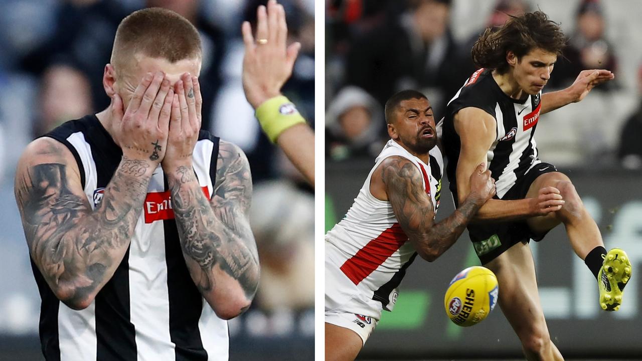 Collingwood lost to St Kilda at the MCG.