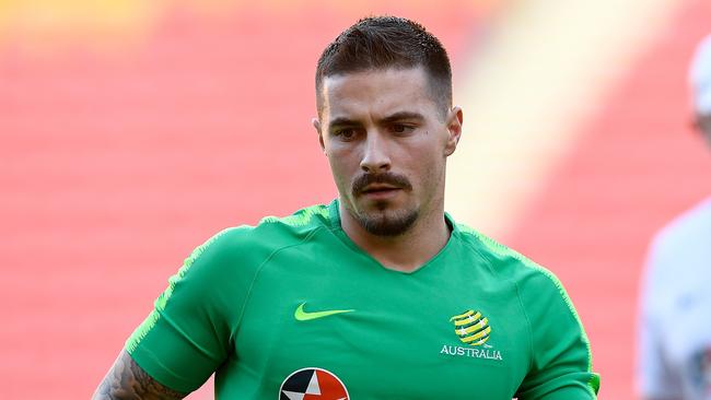 Jamie MacLaren will join Melbourne City. Picture: AAP