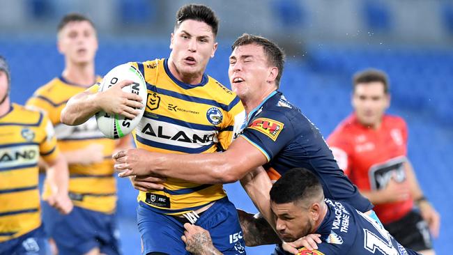 Mitchell Moses’s decision making has improved in 2020. Picture: Brad Kanaris/Getty Images