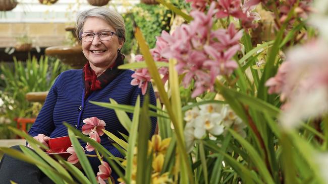 She used to run a bear park in Scotland but now Beth Mathison is turning her mind to wrangling growing tourist numbers at the Royal Tasmanian Botanical Gardens Picture: LUKE BOWDEN