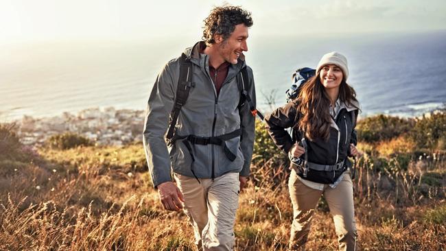 It improves mood, body and health – walking is the best way to get fit. Picture: Getty Images