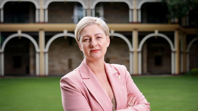 Child Safety Minister Amanda Camm has slammed the action of some private operators who rake in profits while vulnerable kids in state care suffer. Picture: Steve Pohlner