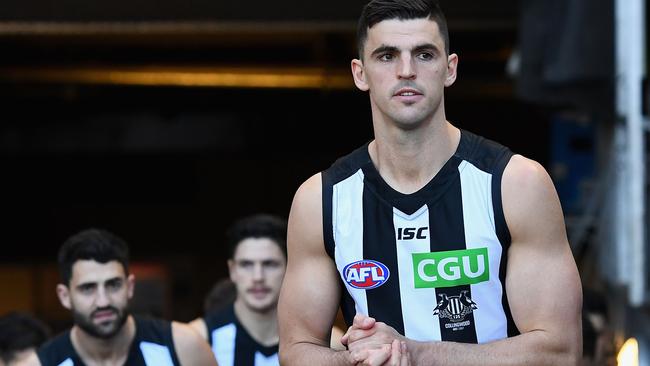 Scott Pendlebury could miss Collingwood’s clash against West Coast.