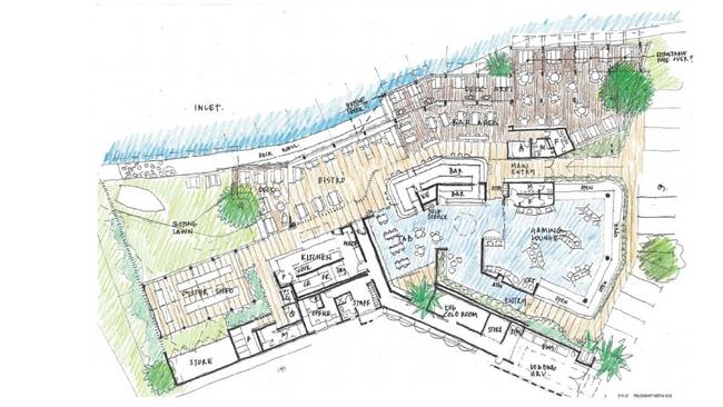 Mormatsal Investments Pty Ltd has proposed $6 million worth of works, including to create a new waterfront pub, at 14 Fraser Drive, Tweed Heads South. A DA was lodged with Tweed Shire Council on January 4, 2021.