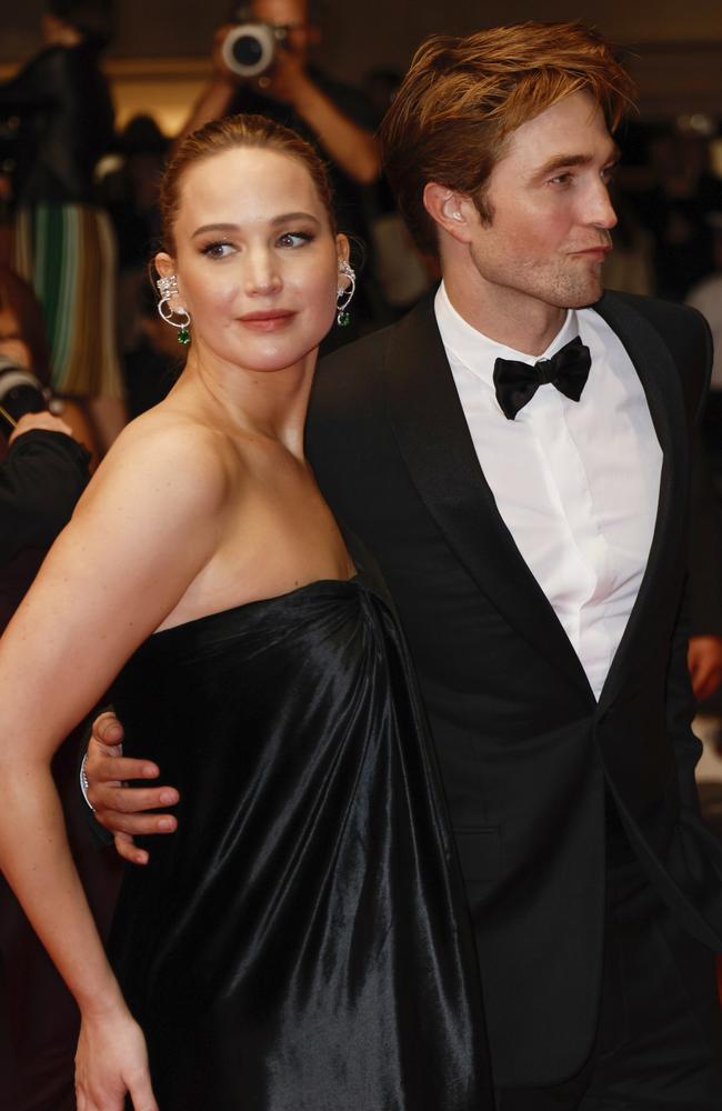Both starred in iconic late 2000s’ movies, the Hunger Games and the Twilight saga. Picture: Joel C Ryan/Invision/AP