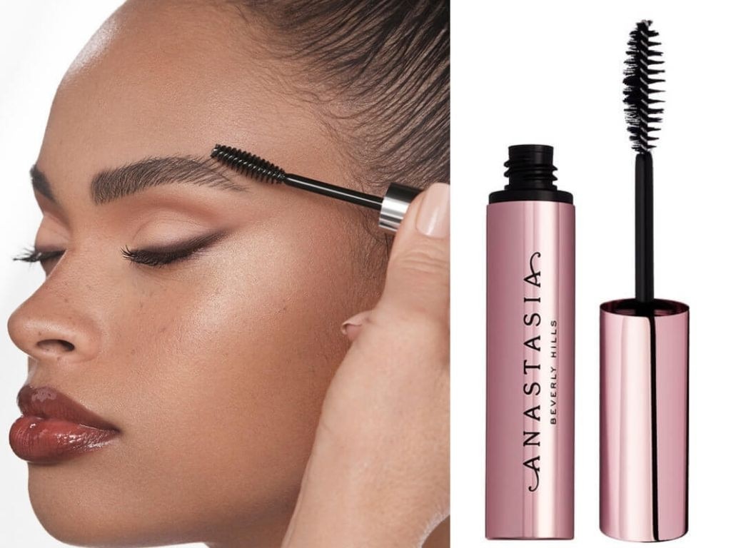 A big brow gel wand will help you get to every eyebrow hair.