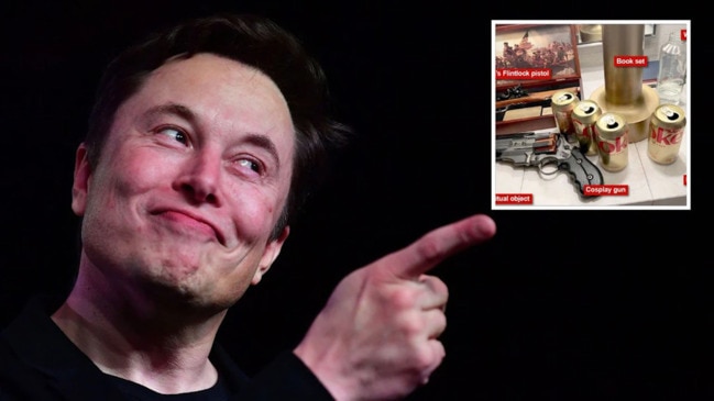 Elon Musk 'bedside table' photo shows guns, Buddhist amulet, Diet Coke