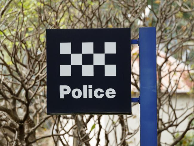 SYDNEY, AUSTRALIA - NewsWire Photos, September 7, 2024. GENERIC. Police sign outside Surry Hills Police Station. Picture: NewsWire / Max Mason-Hubers