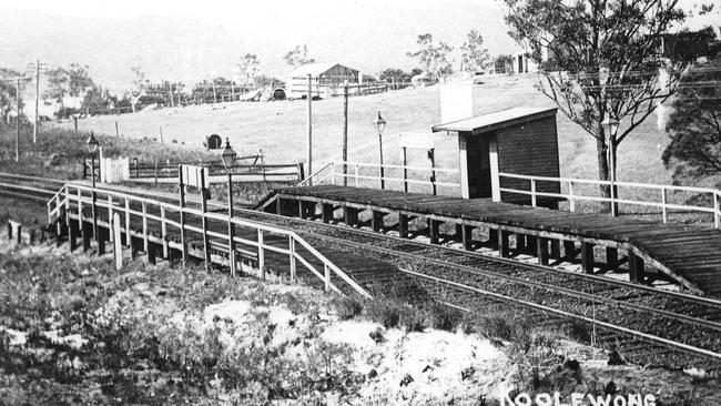 THEN: Koolewong Station circa 1920s Picture Central Coast Libraries Gostalgia.