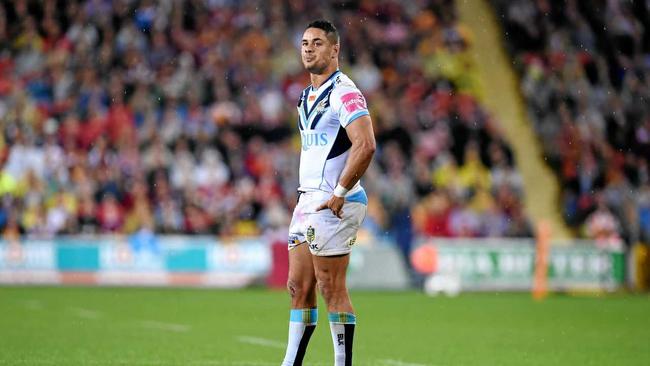 Jarryd Hayne of the Gold Coast Titans. Picture: DAN PELED