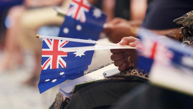 Cairns Regional Council's Australia Day citizenship ceremony. Picture: Brendan Radke