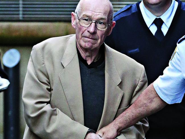 Rogerson cut a pathetic figure by the time of his conviction for the killing of Jamie Gao. Picture: Adam Yip