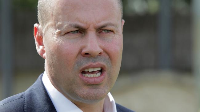 Treasurer Josh Frydenberg. Picture: Philip Gostelow