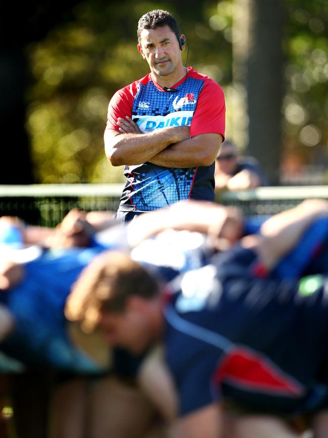 Waratahs coach Daryl Gibson wanted a new approach. (Gregg Porteous)