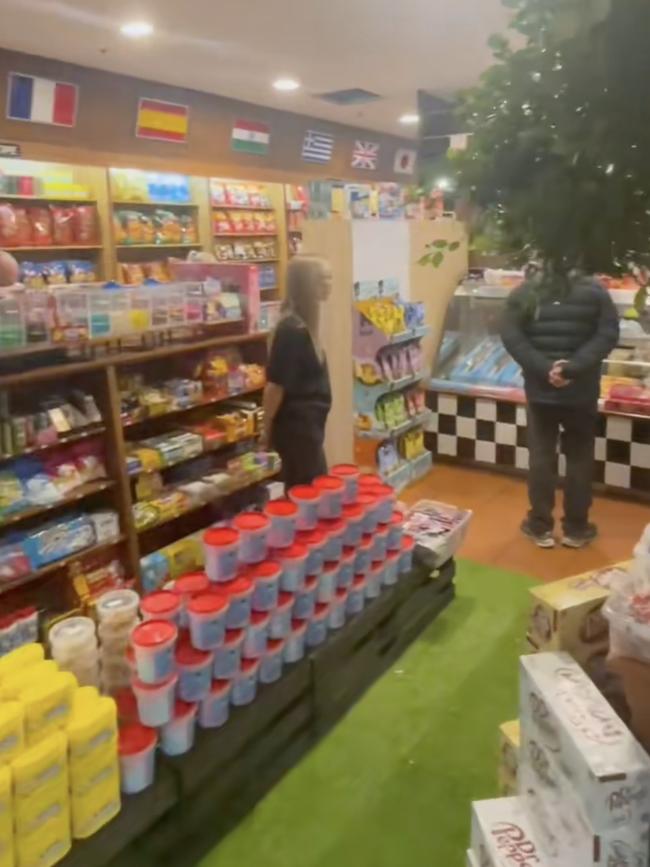 Inside Kandy House Candy Store in Salisbury's Parabanks Shopping Centre. Picture: TikTok