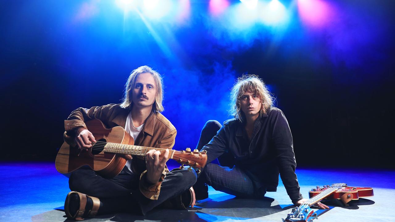 Lime Cordiale brothers Oli and Louis Leimbach are first time APRA nominees. Picture: John Feder/The Australian