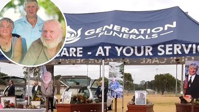 Lifelong Kingaroy residents Steven, Bob and Margaret Wheeler have been remembered as Ã¢irreplaceableÃ¢ at a touching funeral service for the family members tragically killed in a horror crash outside Nanango. Pictures: Generation Funerals livestream
