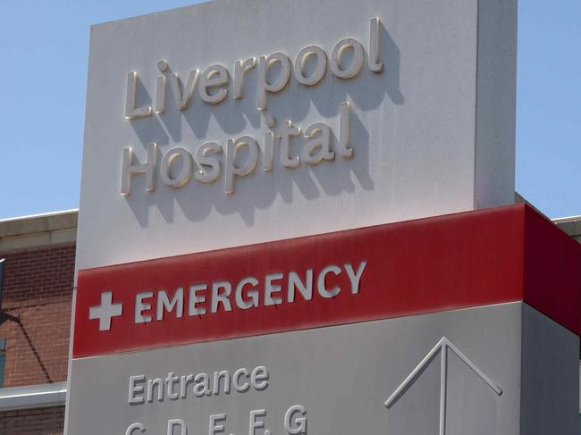 SYDNEY, AUSTRALIA - NewsWire Photos SEPTEMBER 23, 2021: Liverpool Hospital. Sydney's Liverpool Hospital has had dozens test positive for COVID-19 in a new outbreak with contact tracing underway across six separate wards.Picture: NCA NewsWire / Damian Shaw