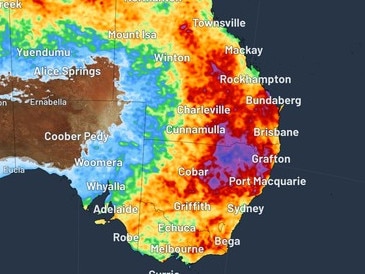 Wild weather is set to pelt the east coast of Australia. Picture: Supplied / Weatherzone