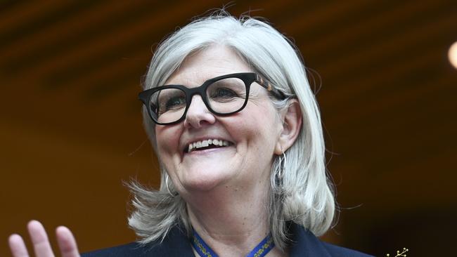 CANBERRA, Australia - NewsWire Photos - July 1, 2024: Samantha Mostyn is sworn in as Governor General Swearing at Parliament House in Canberra. Picture: NewsWire / Martin Ollman