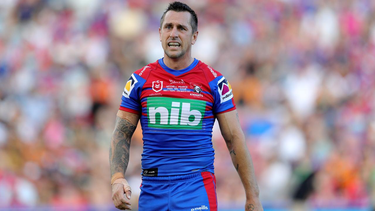 Mitchell Pearce is poised to leave the Knights. Picture: NRL Photos