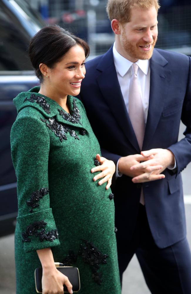 Meghan and Harry are said to be relaxed about their baby’s arrival. Picture: Chris Jackson/WPA Pool/Getty Images 