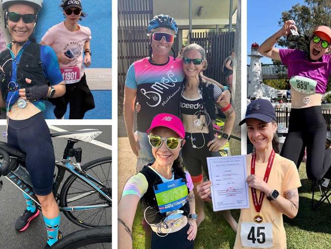 ‘Bowel and stomach died’: Mum’s fight from deathbed to endurance athlete