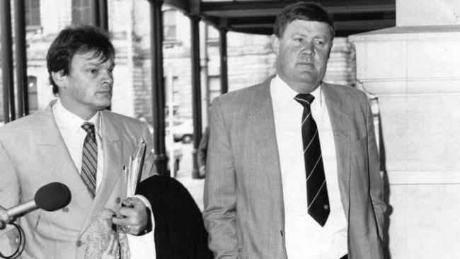 In 1985 Barry Moyse came undone after a collaboration with a drug dealer. 