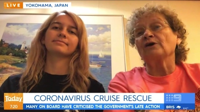 Diamond Princess evacuees to arrive back in Australia (Today Show)