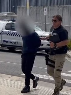 Mr Starvaggi said Mr Mana was on an alleged “crime spree” prior to his arrest. Picture: Victoria Police.