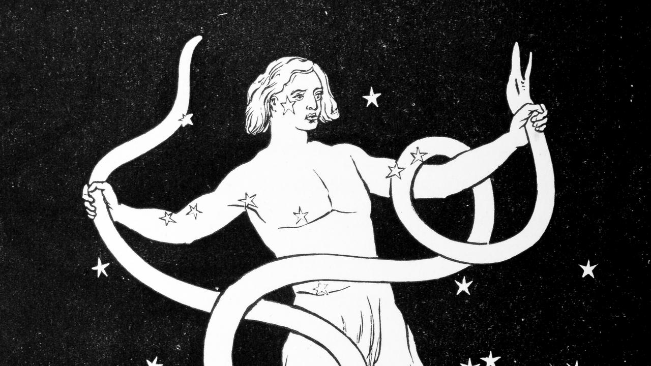 Ophiuchus is symbolised by a snake bearer. Picture: iStock.