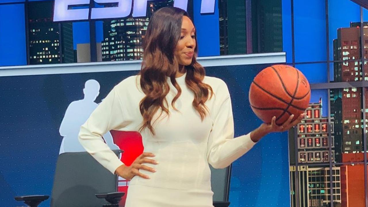 Maria Taylor also covers the NBA for ESPN.