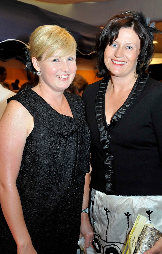 Paula Frasle and Kerri-Anne Betros. Picture: Dave Noonan