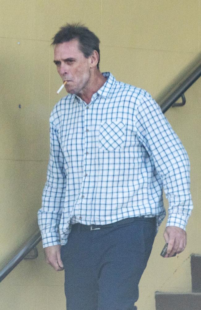 Grant Michael Lewis leaving Mackay Courthouse on Thursday, May 18, 2023.