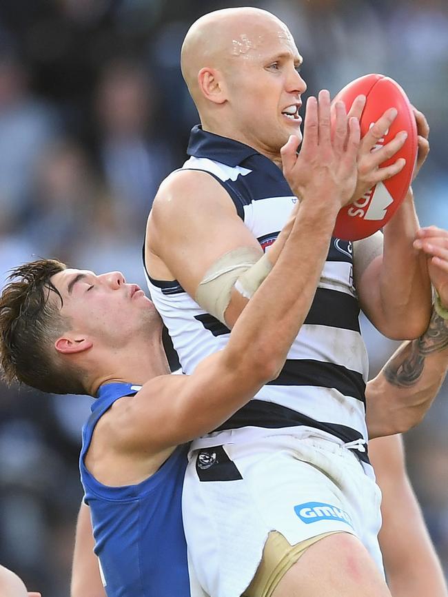 Gary Ablett was brilliant against North Melbourne.