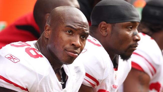 Parys Haralson (left) has tragically died. (Photo by Otto Greule Jr/Getty Images)