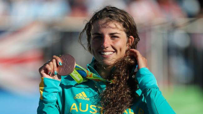 Jessica Fox won bronze at the Rio de Janeiro Olympics. Picture: Getty